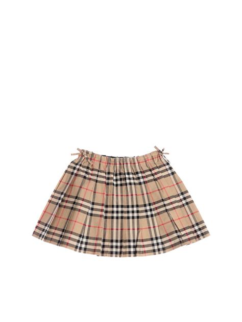 burberry denim skirts|vintage burberry pleated skirt.